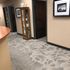 Hallway leading to exam rooms at Midland Ear Nose & Throat Clinic