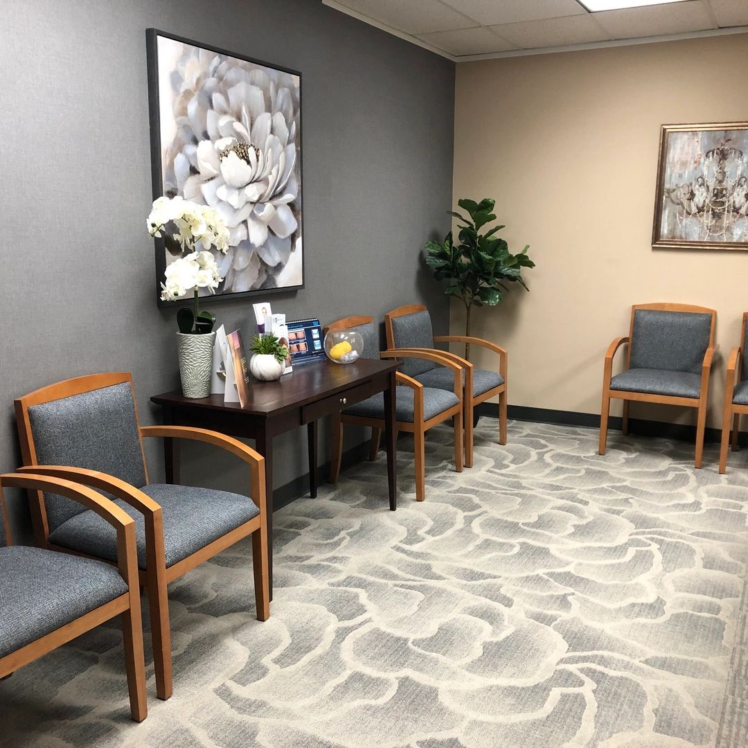 Waiting room of Midland Ear Nose & Throat ENT Clinic in Columbia SC