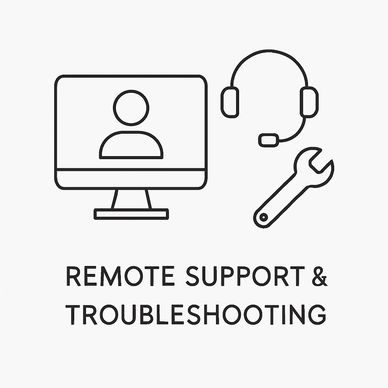 Remote support and troubleshooting