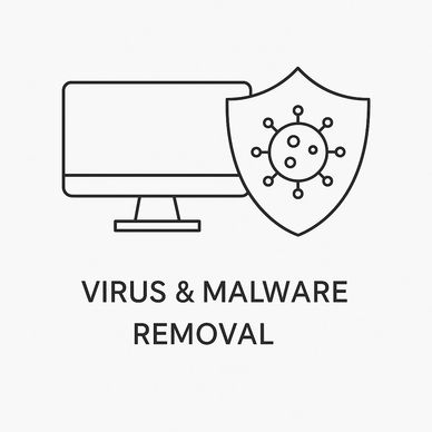 Virus and malware removal