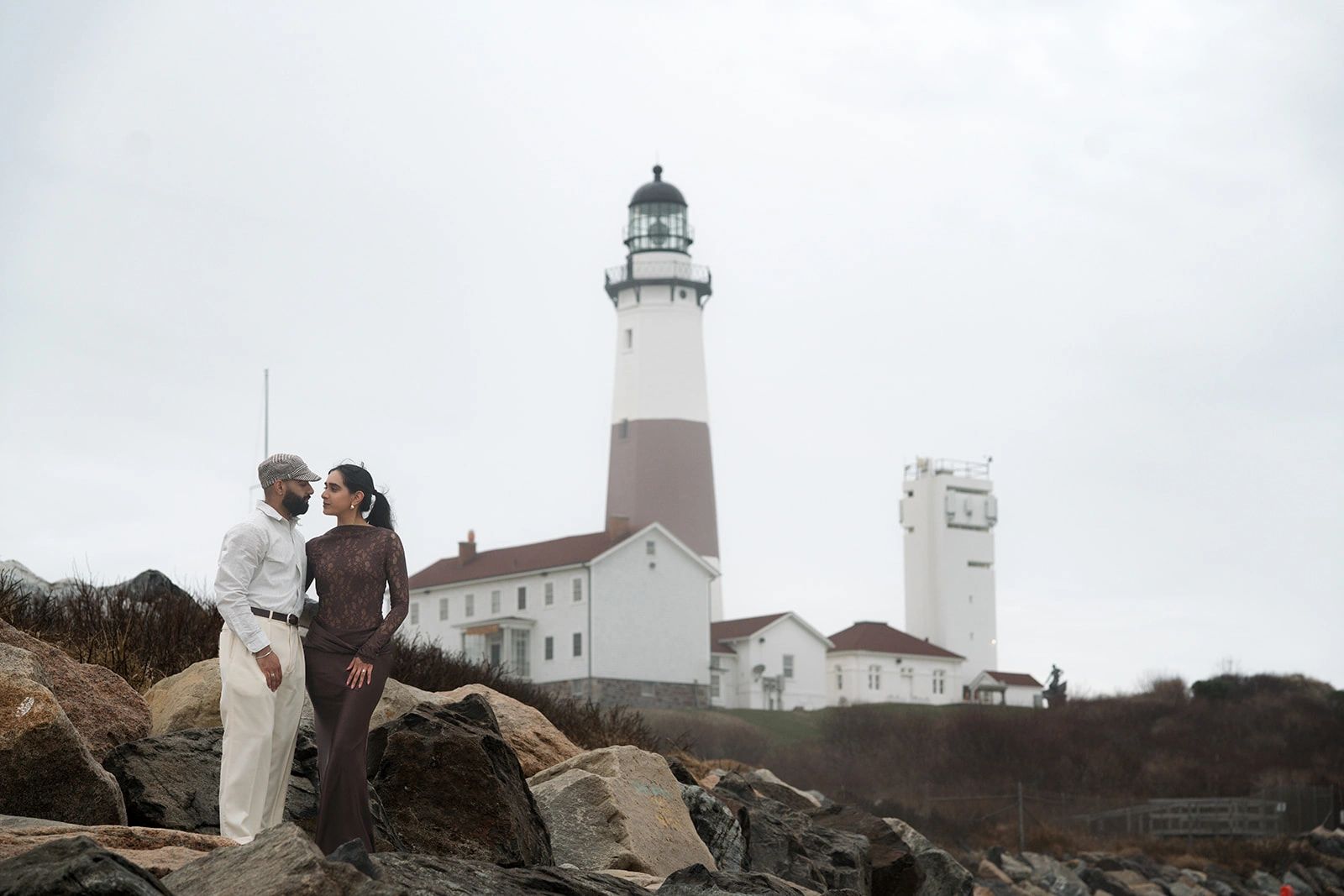 Montauk Engagement| Montauk Lighthouse Proposal | Long Island Proposal Photographer 