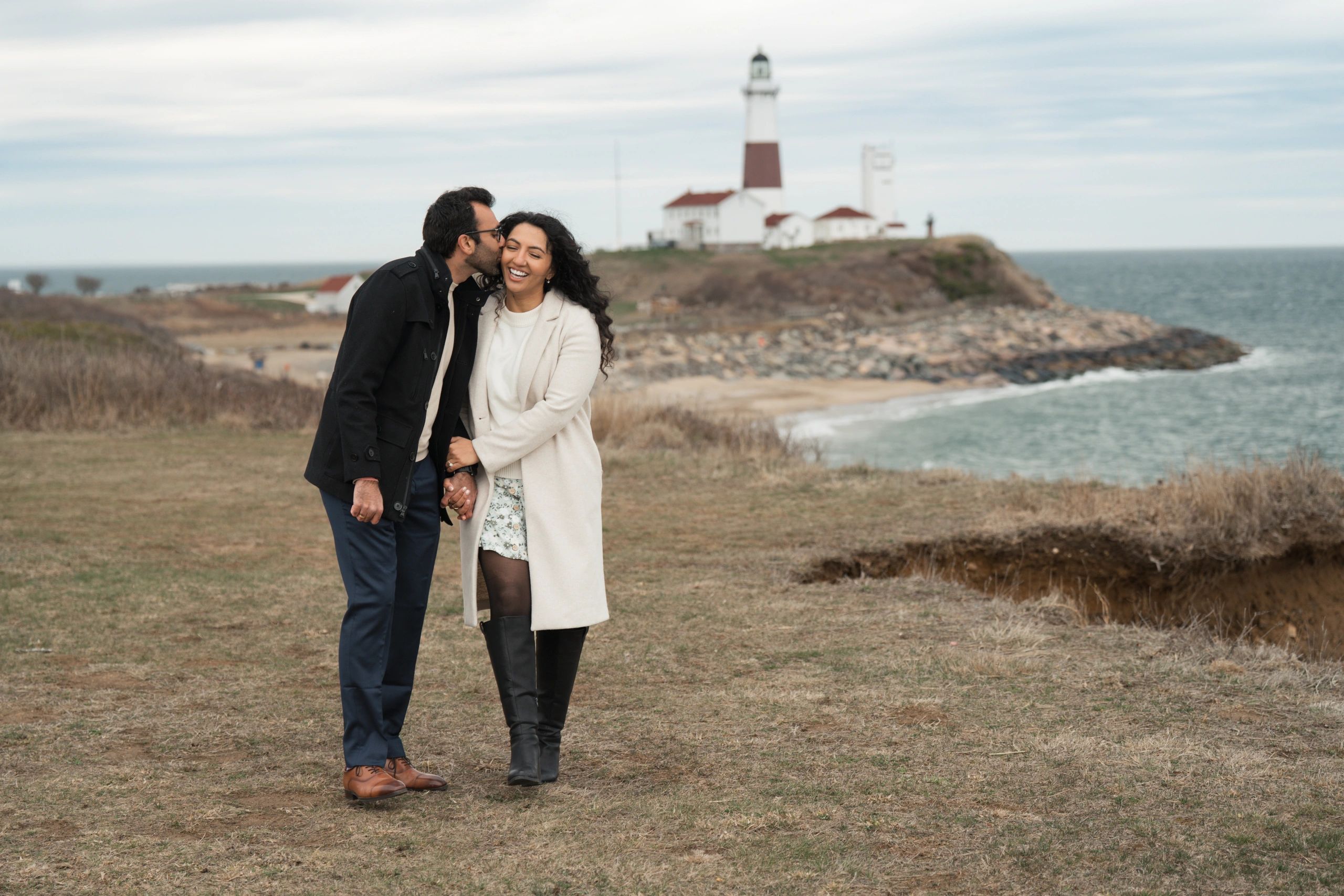 Montauk Engagement| Montauk Lighthouse Proposal | Long Island Proposal Photographer 
