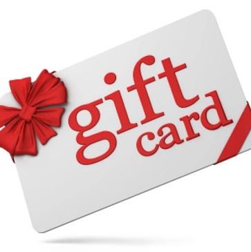 Donate gift cards to charities