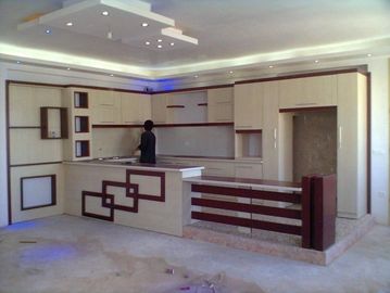 Remodelling kitchen, Cabinet installation