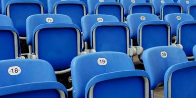 Empty Stadium Seats