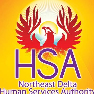 HSA Northeast Delta Human Services Authority logo