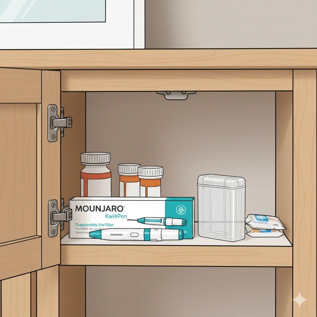 How to store Mounjaro pen: