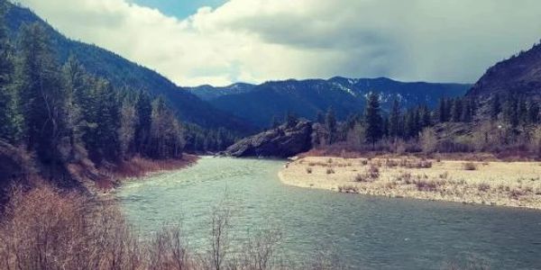 Alberton Climbing Rock, Alberton, MT and Clark Fork River