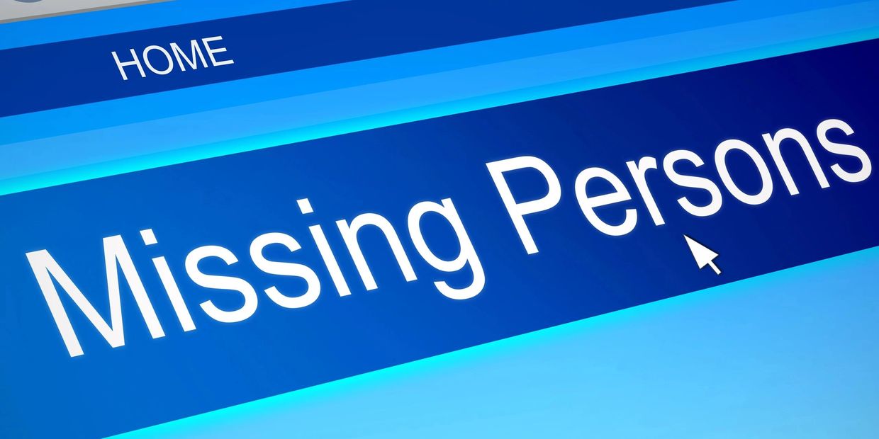 Missing Persons Page Header