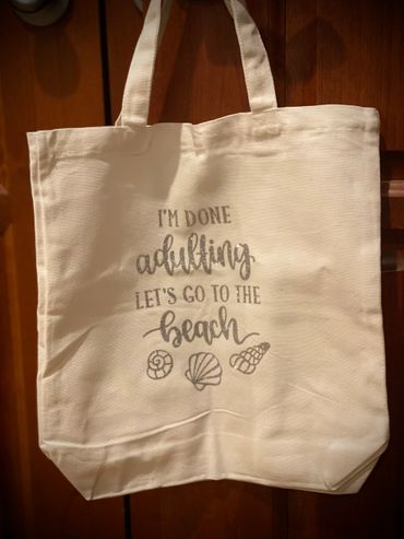 Customized tote bag