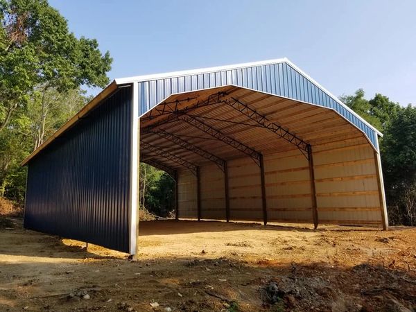 20X41X14 RV Carport w/ 12X41 Lean-to (Barn Style)