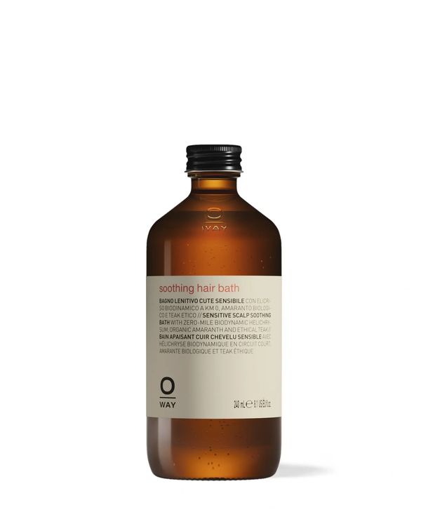 oway soothing hair bath bottle