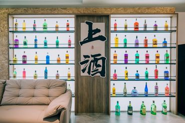 質感酒牆
網美網紅打卡點