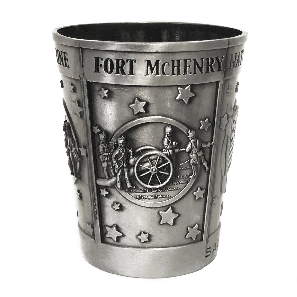 Fort McHenry Metal Shot Glass