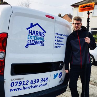 Harris window Cleaning is a window, gutter, conservatory and soffit fascia cleaner in Liverpool