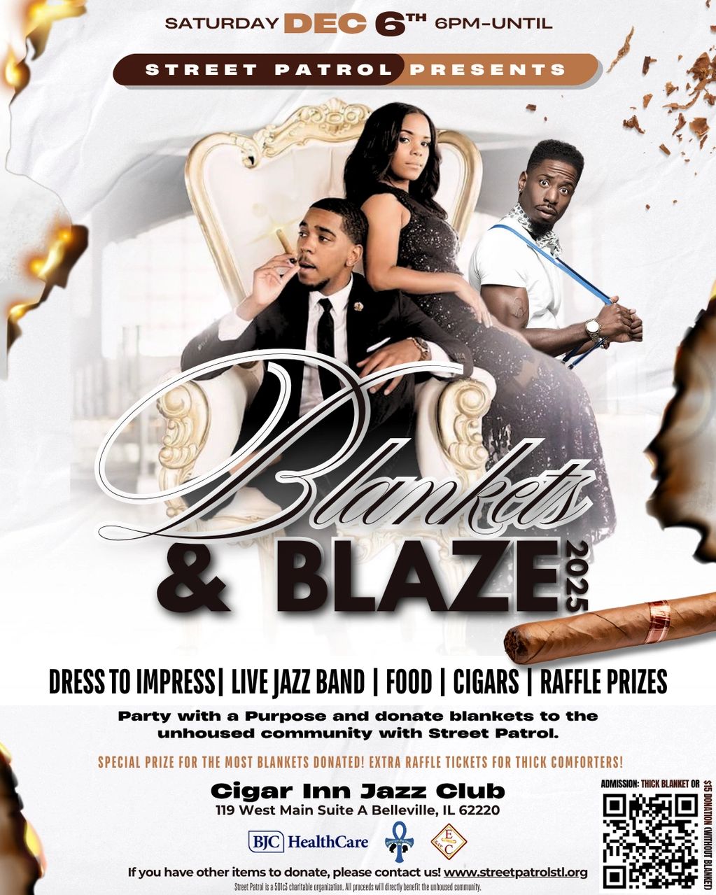 2025 Blankets and Blaze Flyer