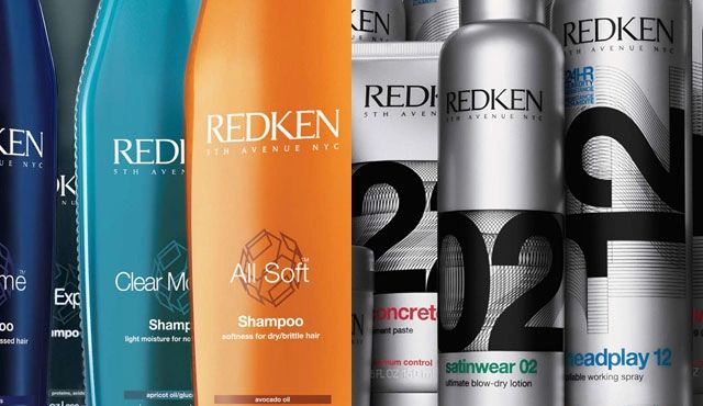 Redken hair care products offered