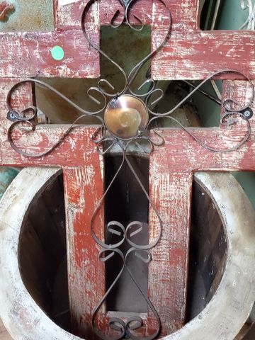 Outdoor Decor Cross