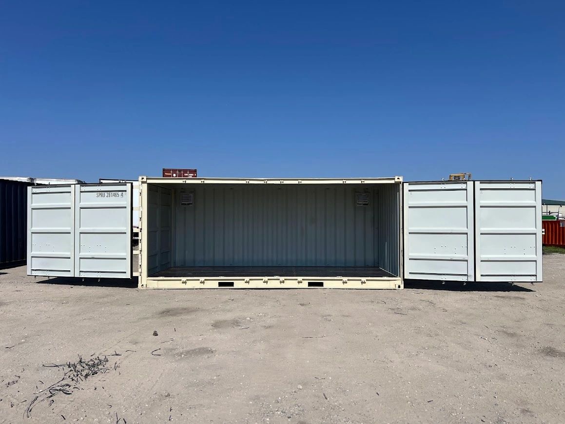 20 Foot Open Side Shipping Container