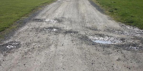 better than dirt driveway