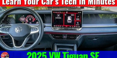 Your 2025 Volkswagen Tiguan packs a lot of screens and settings into one cabin, and this Every Scree