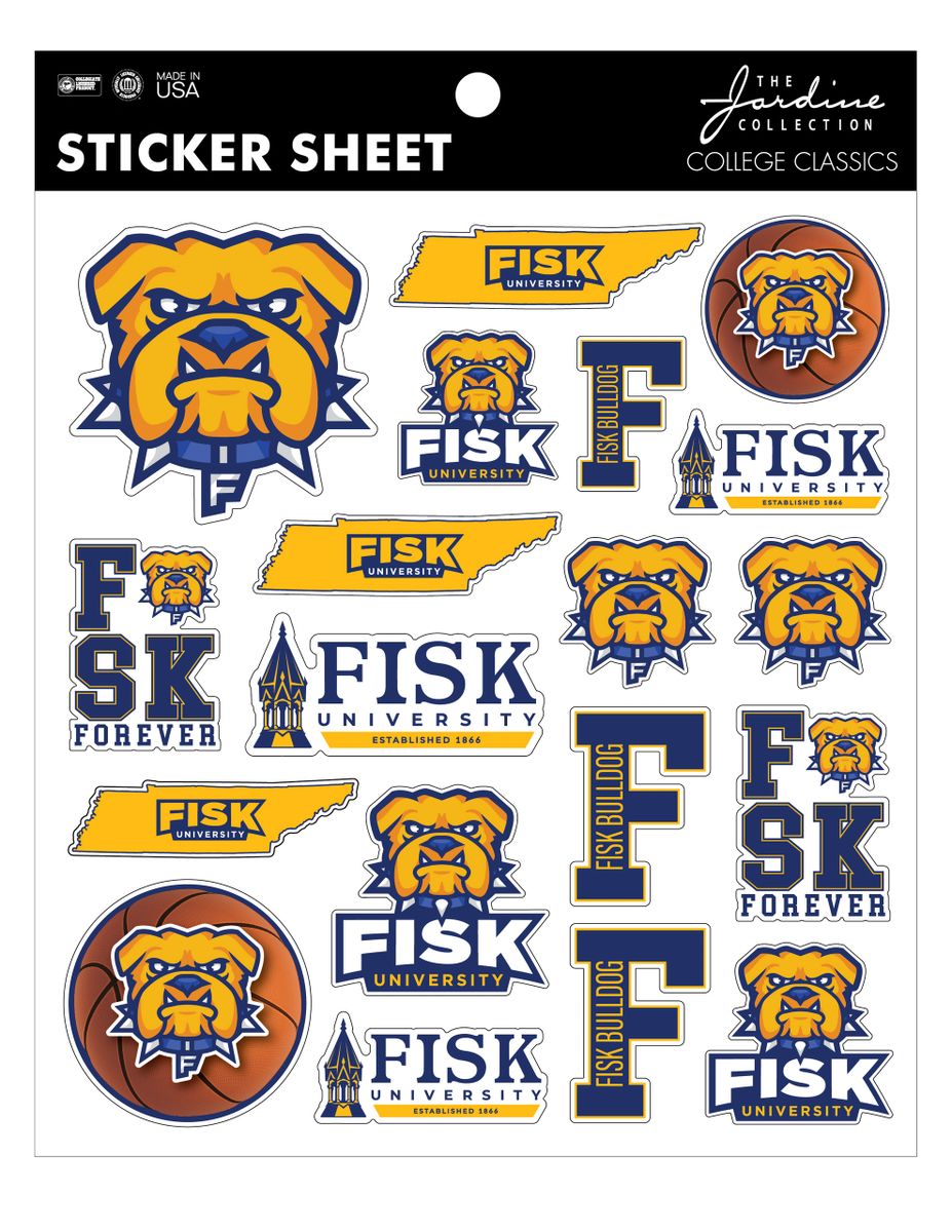 Fisk University Sticker Sheet