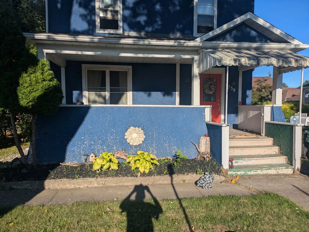 Before porch renovation