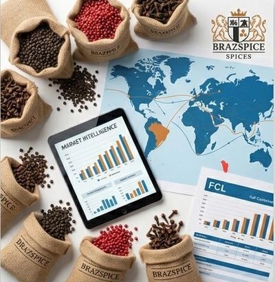 The "Global Trade" Perspective. showing Brazspice markets insights.