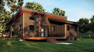 Two-bedroom unit for rental income