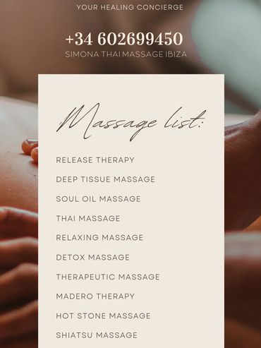 Massages mobile service 