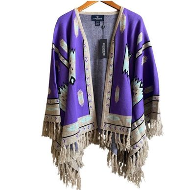 Lucchese Alpaca Wool Peruvian Cape 