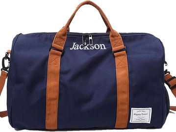 personalised duffel bag
