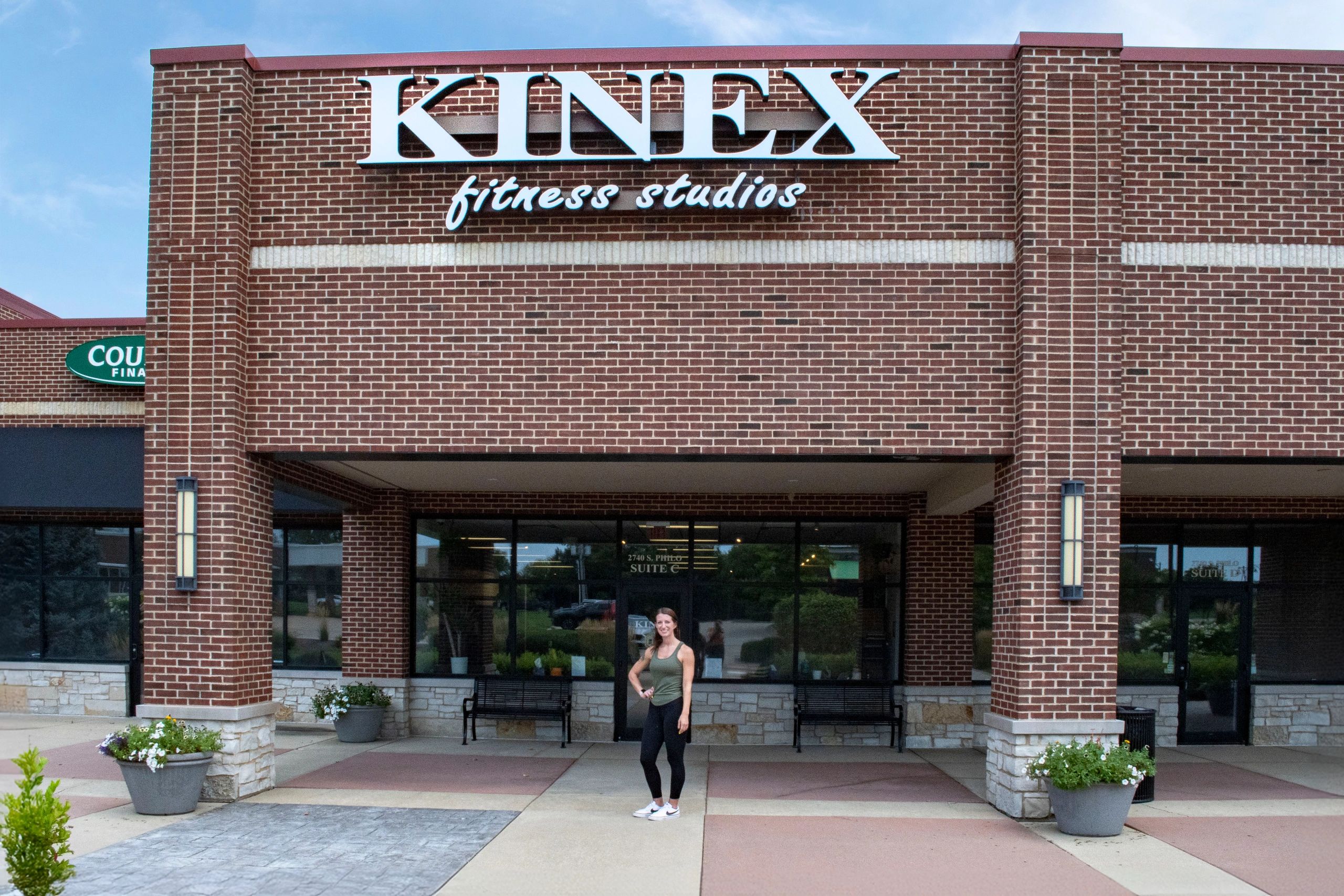 Kinex Fitness Studios in Urbana, Illinois. Private personal training and group fitness classes