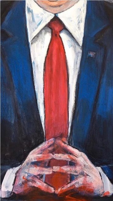 Blood on his hands