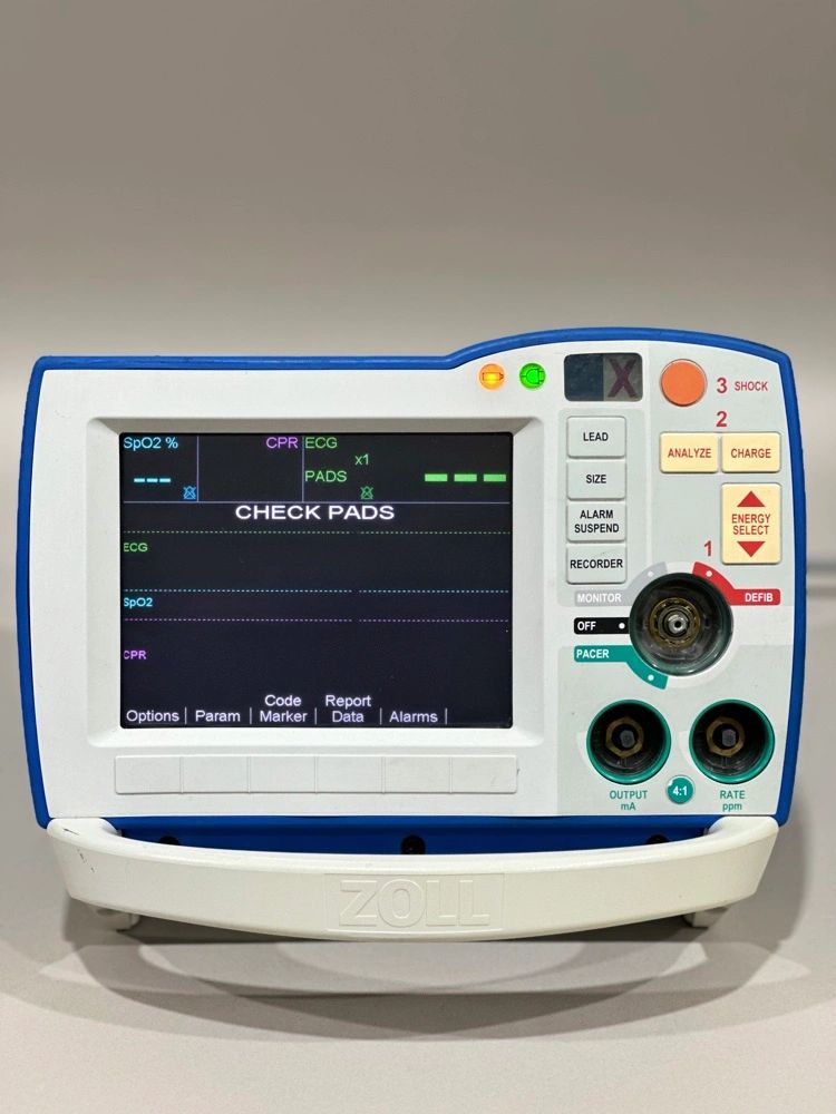 Zoll R Series ALS Monitor With CO2, ECG, Masimo SPO2, MFC, Pacing