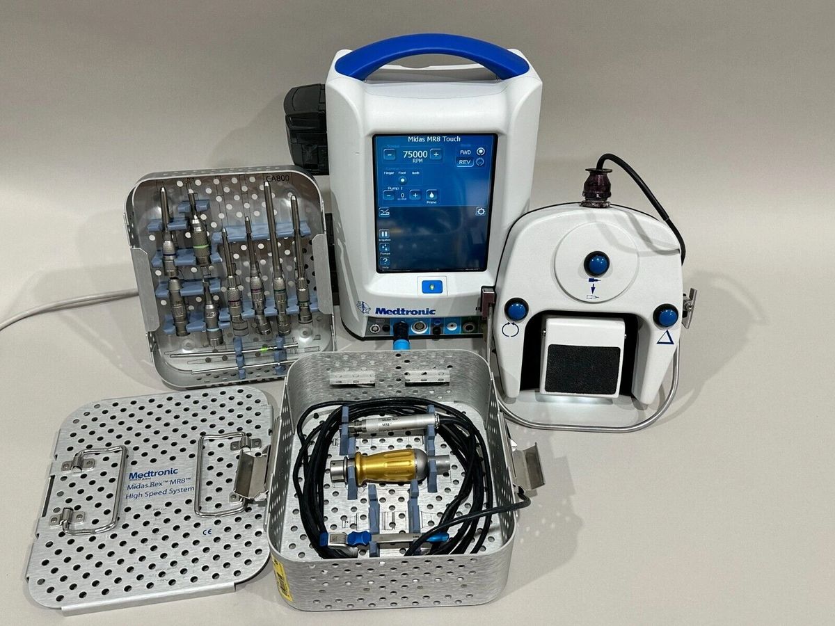 MEDTRONIC MIDAS REX EM810 MR8 ELECTRIC TOUCH SET