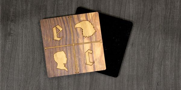 wooden placemats