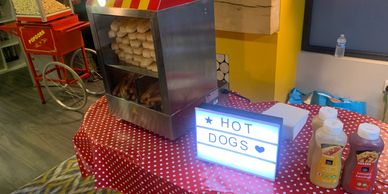 HOTDOG MACHINE HIRE 