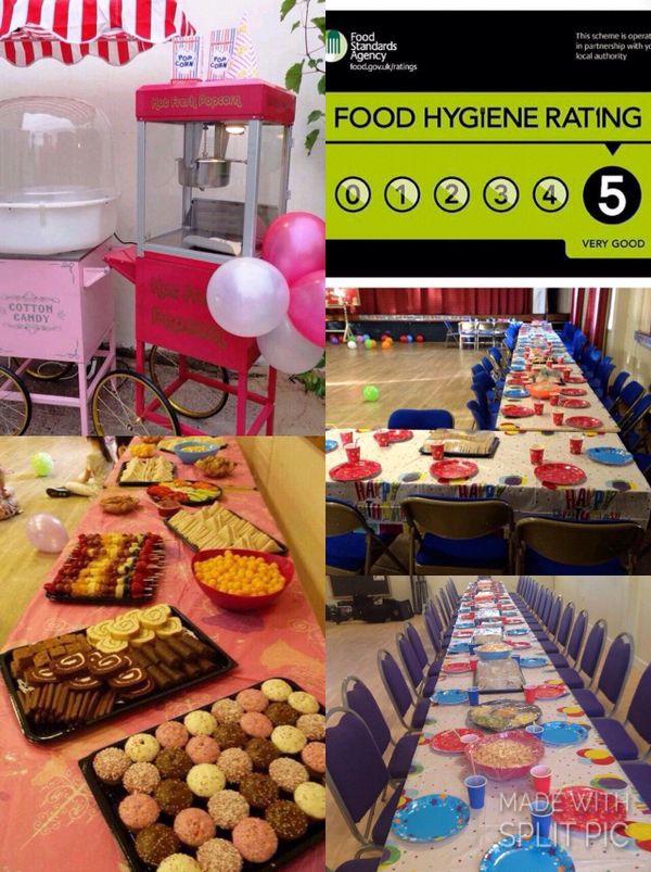 Children's party catering sheffield, barnsley, doncaster and rotherham