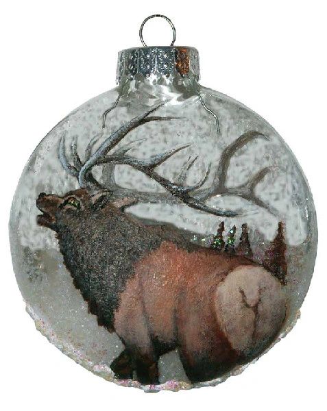 kaweeta elk ornament