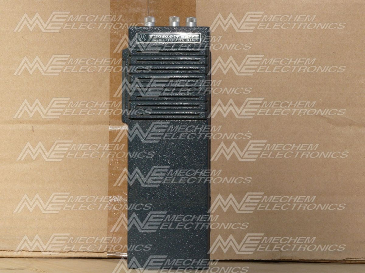 Motorola H23FFN1130B SP1 WHCA Engraved HT220 Slim Line