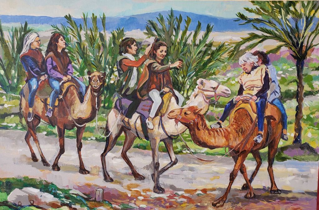 Camel Ride Outside Jerusalem
