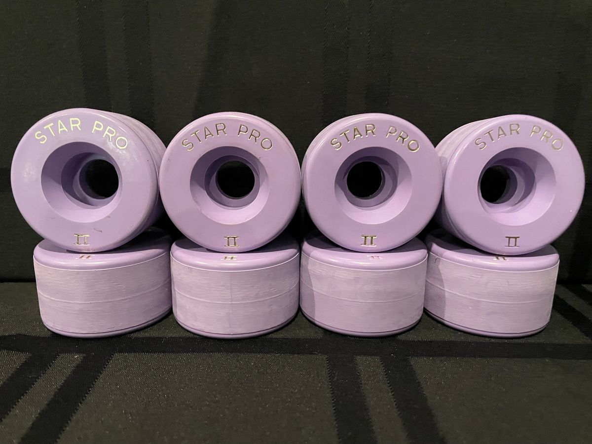 Original Star Pro II Skate Wheels Purple (NOS)