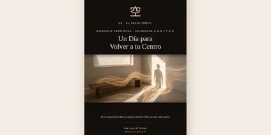 Portada de la guía Un Día para Volver a tu Centro de Lucy de Vicente