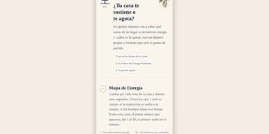 App gratuita Mapa de Energía de Lucy de Vicente en el celular