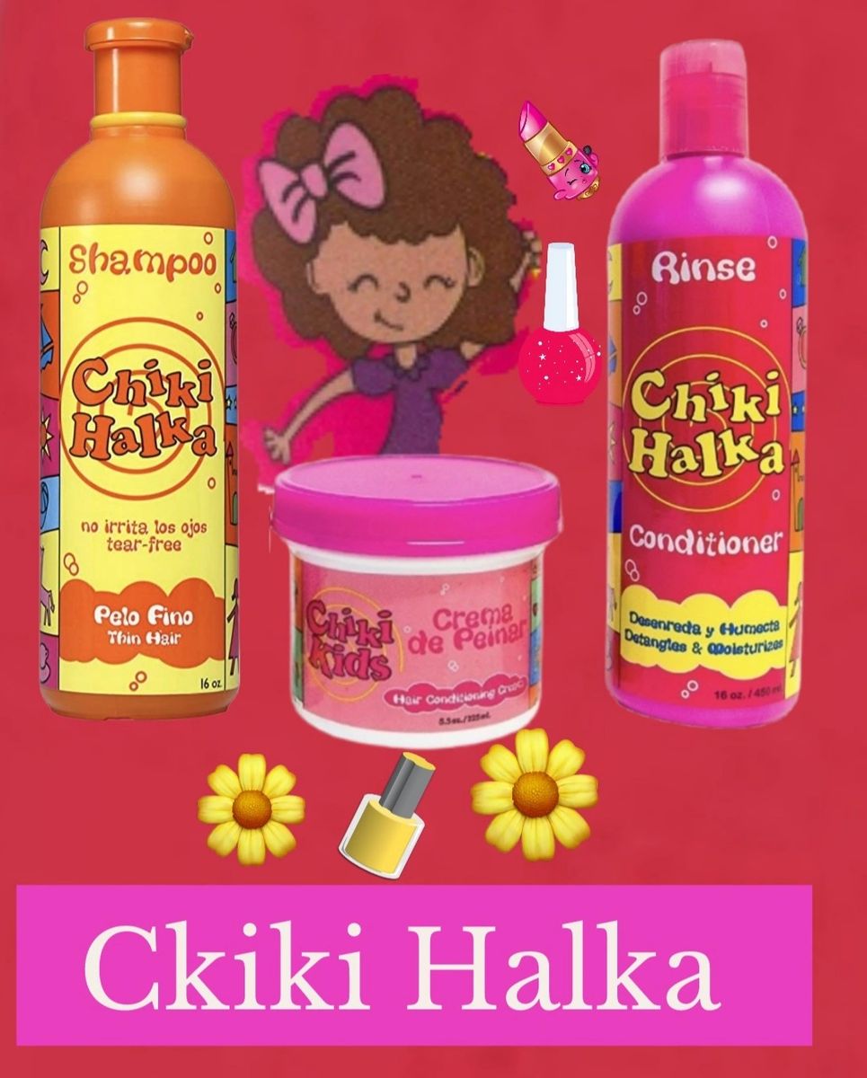 CHiki Halka Kids Hair Care 3pc set