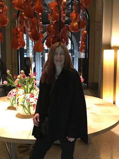 Mrs. Van Ness from Oxford, CT is an accomplished music teacher and a piano player picture in Vienna 
