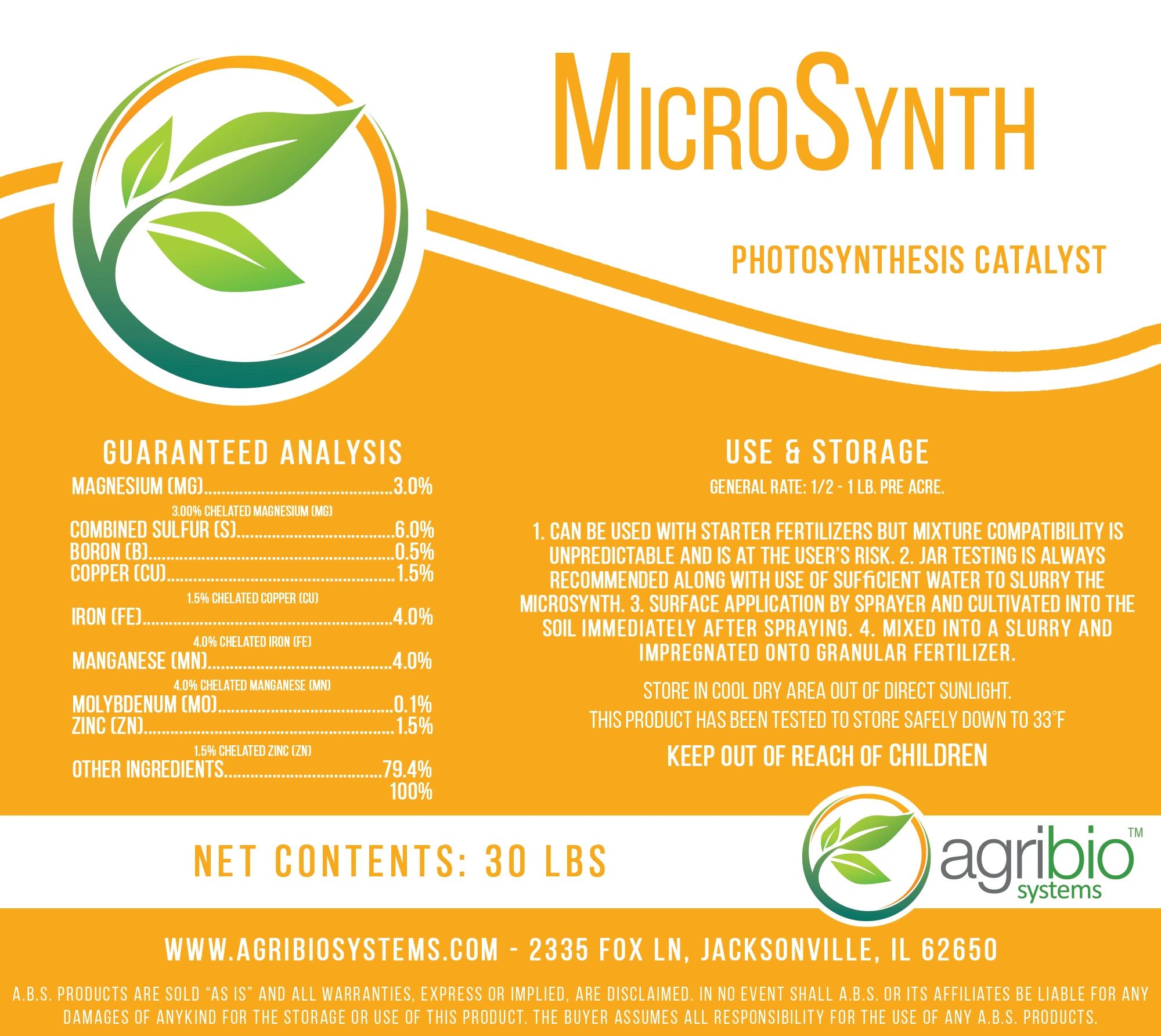 microsynth oligo as1