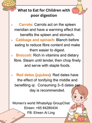 儿童消化不良适宜食用的食物建议。