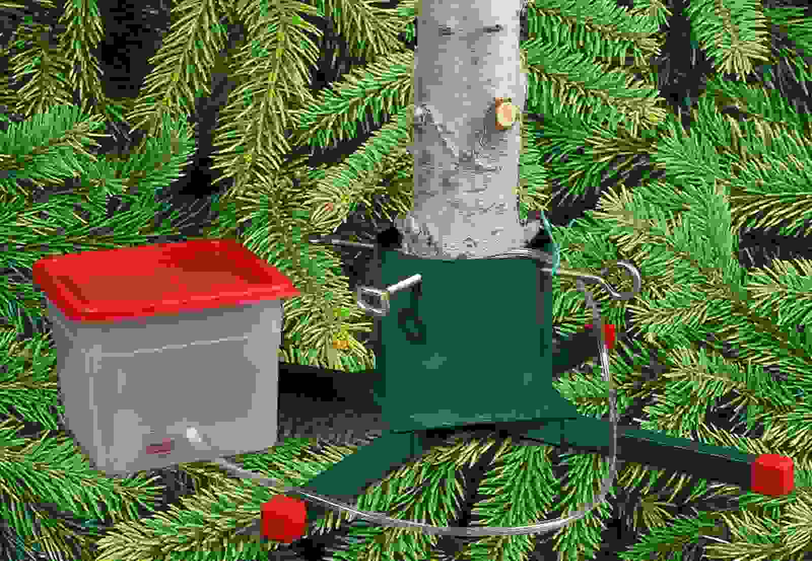 Christmas Tree Watering System Levgohome